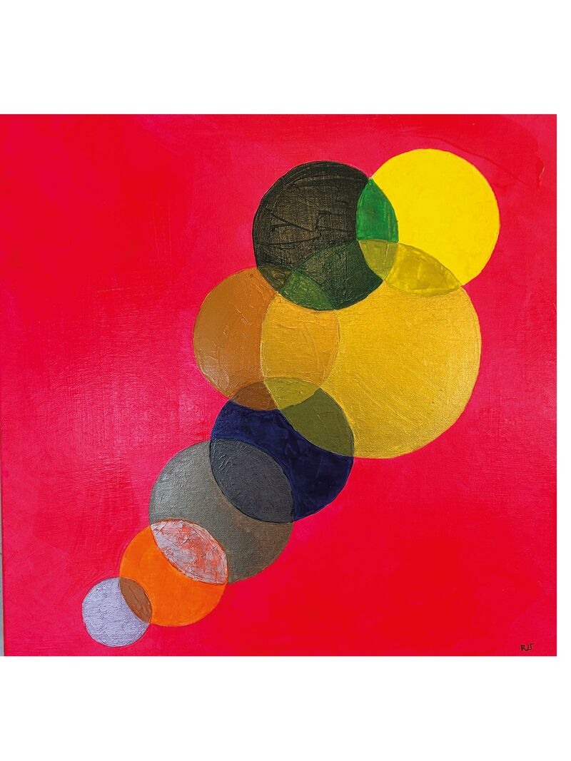 Bubbles Bulles - a Paintings by clanet regine